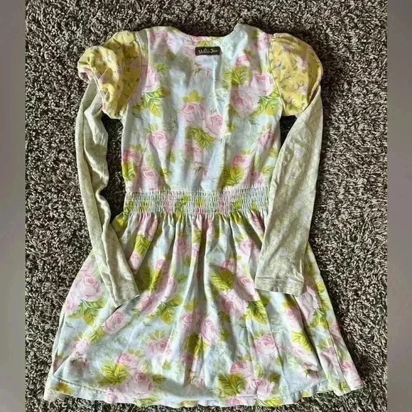 Matilda Jane Bouncy Blooms Dress - Size 8 - Picture 3 of 3